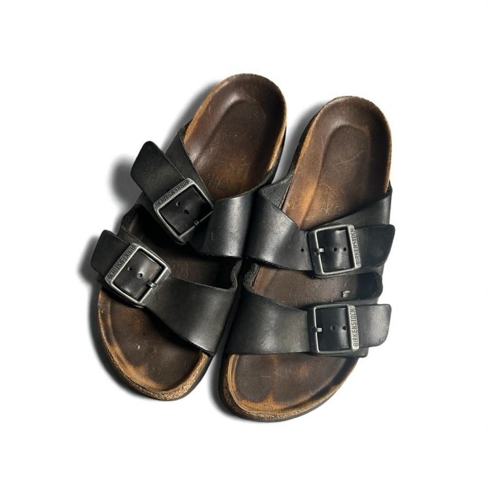 Birkenstock Arizona Black Sandals – Soft Footbed – EU 38 / US 7 (Women’s)